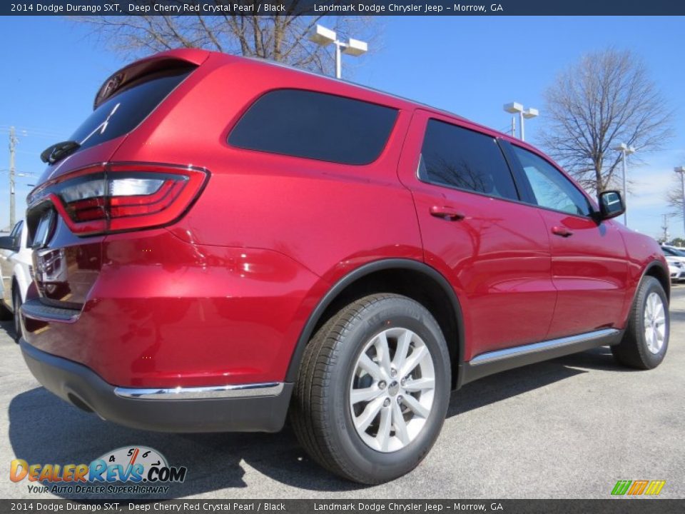 2014 Dodge Durango SXT Deep Cherry Red Crystal Pearl / Black Photo #3