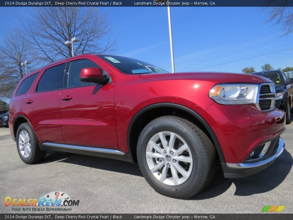 2014 Dodge Durango SXT Deep Cherry Red Crystal Pearl / Black Photo #4