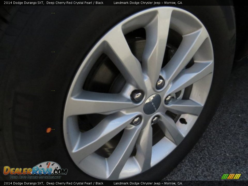 2014 Dodge Durango SXT Deep Cherry Red Crystal Pearl / Black Photo #5