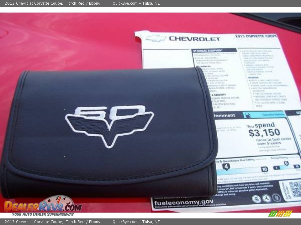 2013 Chevrolet Corvette Coupe Window Sticker Photo #22