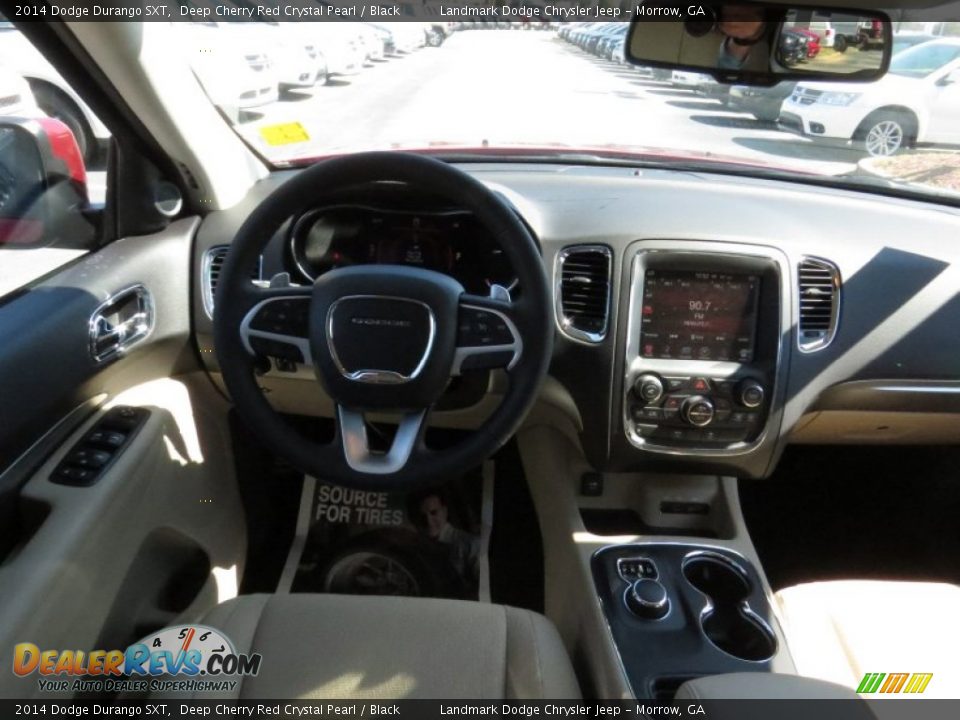 2014 Dodge Durango SXT Deep Cherry Red Crystal Pearl / Black Photo #8