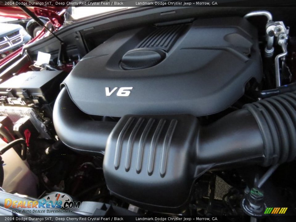 2014 Dodge Durango SXT Deep Cherry Red Crystal Pearl / Black Photo #9