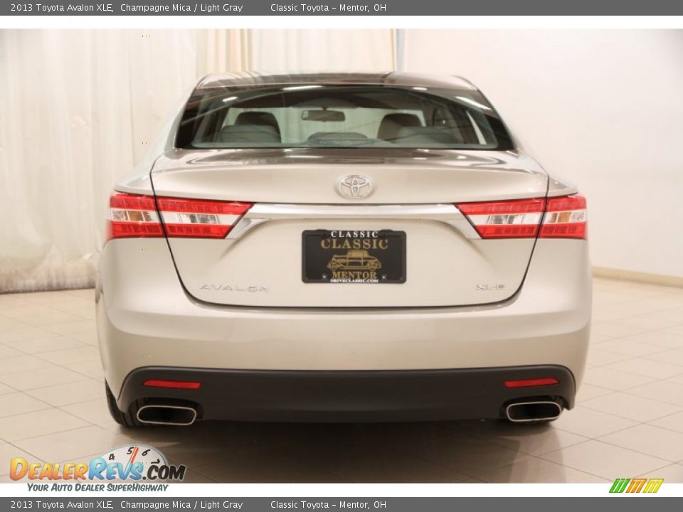 2013 Toyota Avalon XLE Champagne Mica / Light Gray Photo #27