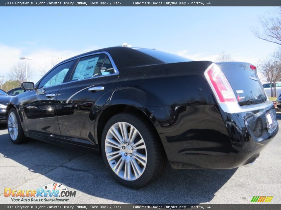 2014 Chrysler 300 John Varvatos Luxury Edition Gloss Black / Black Photo #2
