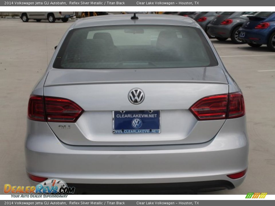 2014 Volkswagen Jetta GLI Autobahn Reflex Silver Metallic / Titan Black Photo #7