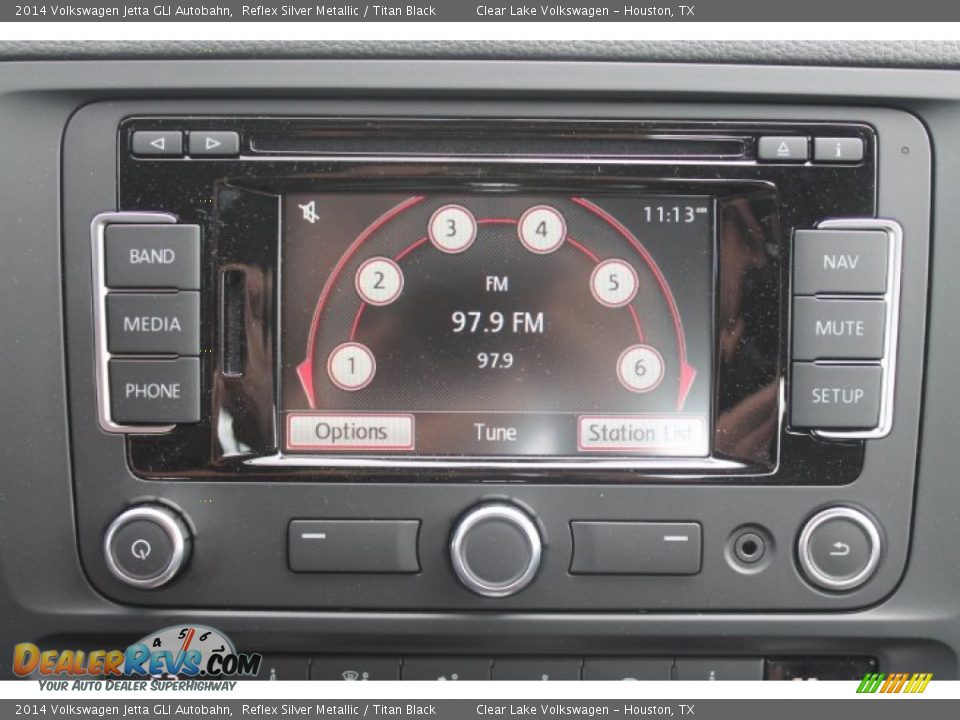 2014 Volkswagen Jetta GLI Autobahn Reflex Silver Metallic / Titan Black Photo #15