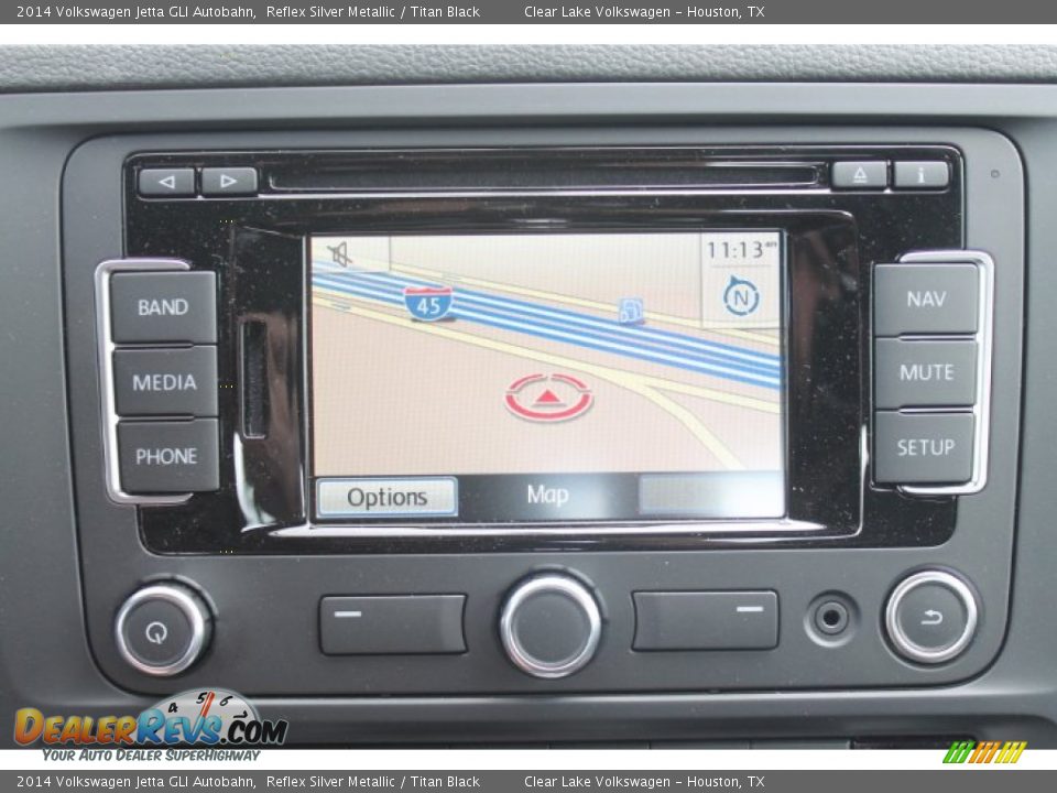 2014 Volkswagen Jetta GLI Autobahn Reflex Silver Metallic / Titan Black Photo #16