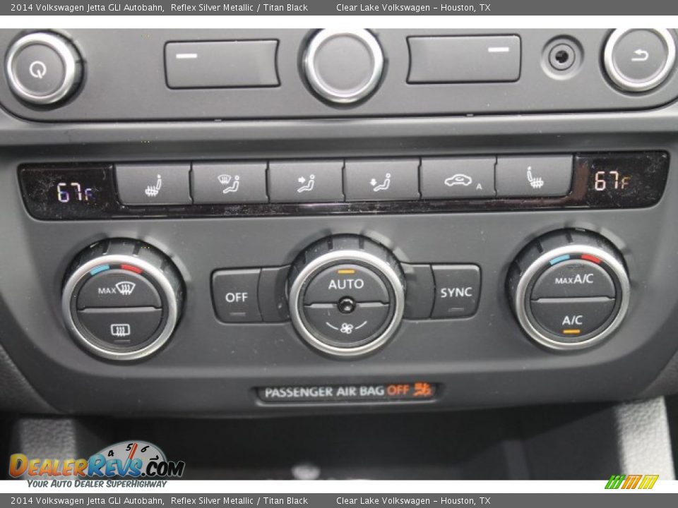 2014 Volkswagen Jetta GLI Autobahn Reflex Silver Metallic / Titan Black Photo #17