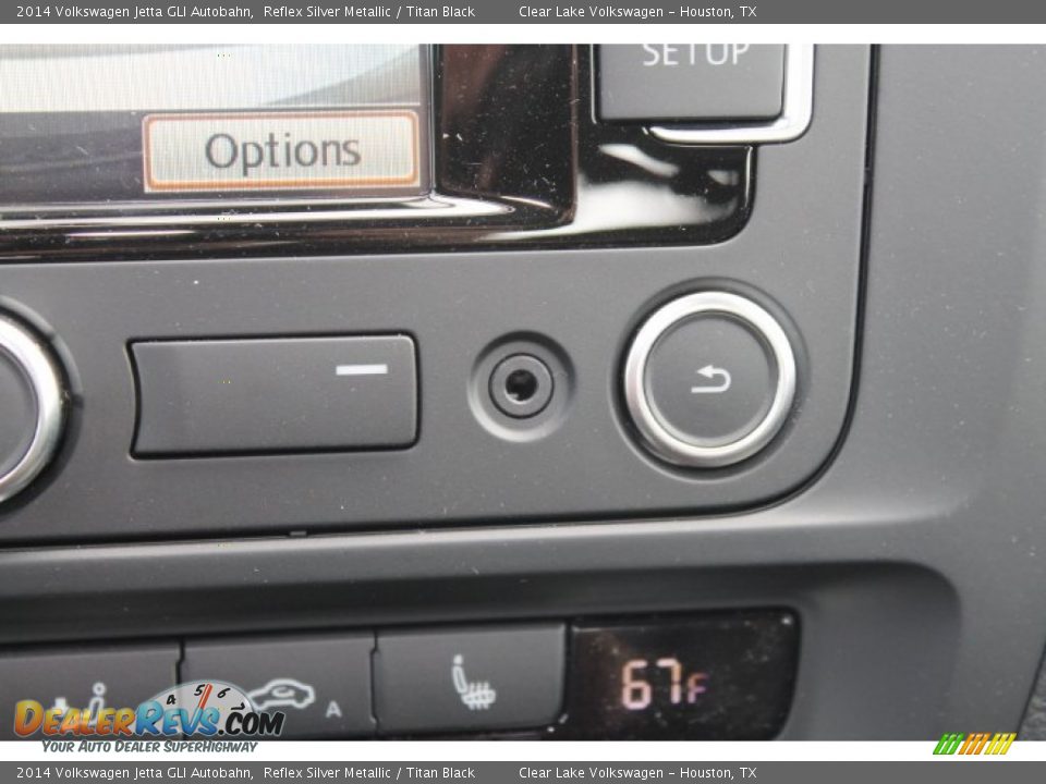 2014 Volkswagen Jetta GLI Autobahn Reflex Silver Metallic / Titan Black Photo #19