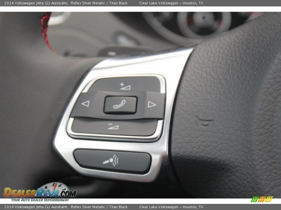 2014 Volkswagen Jetta GLI Autobahn Reflex Silver Metallic / Titan Black Photo #21