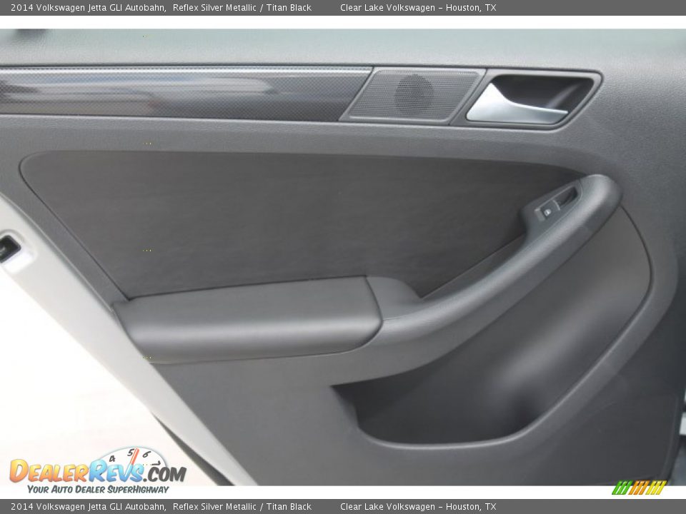 2014 Volkswagen Jetta GLI Autobahn Reflex Silver Metallic / Titan Black Photo #23