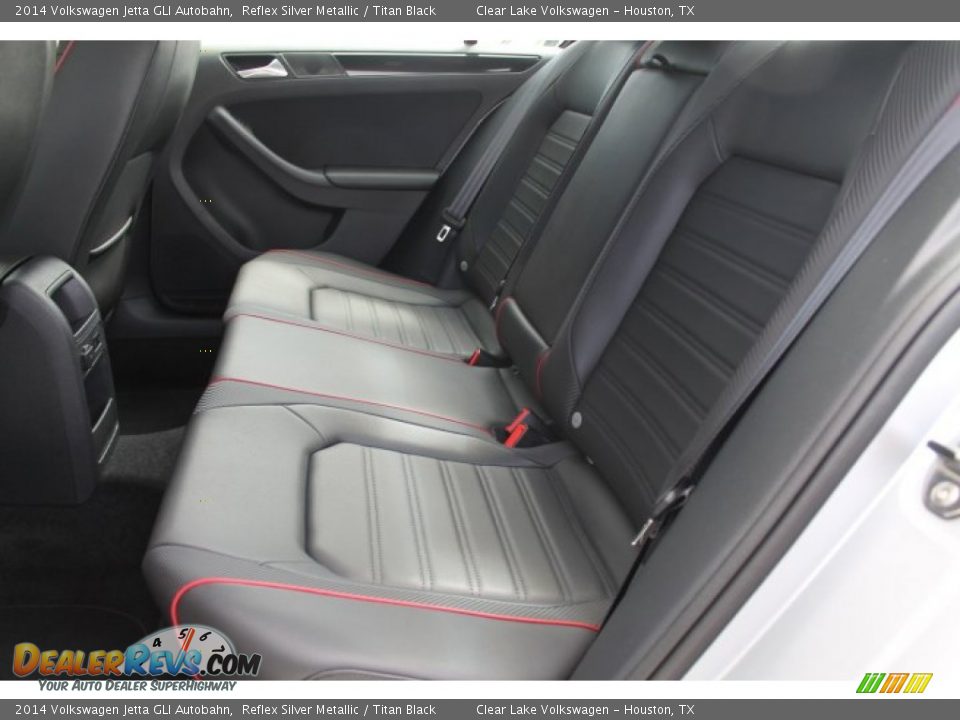 2014 Volkswagen Jetta GLI Autobahn Reflex Silver Metallic / Titan Black Photo #24