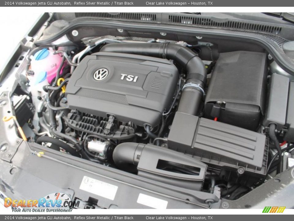 2014 Volkswagen Jetta GLI Autobahn Reflex Silver Metallic / Titan Black Photo #28