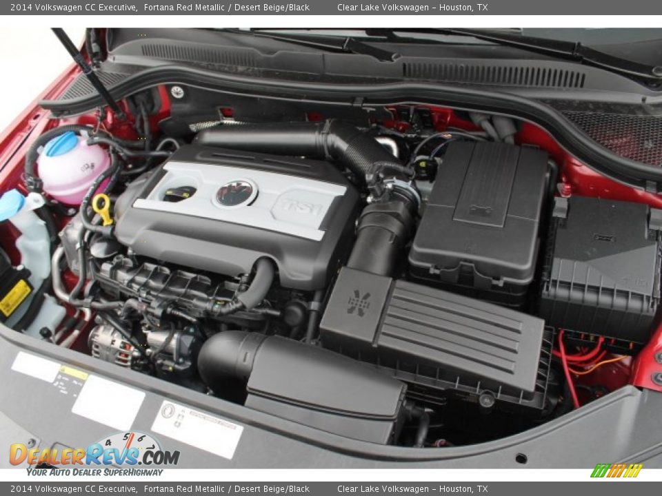 2014 Volkswagen CC Executive Fortana Red Metallic / Desert Beige/Black Photo #28