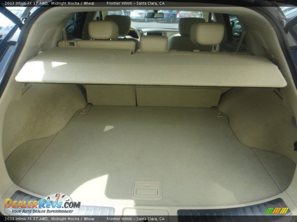 2013 Infiniti FX 37 AWD Midnight Mocha / Wheat Photo #11