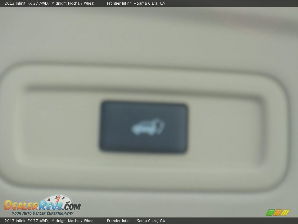 2013 Infiniti FX 37 AWD Midnight Mocha / Wheat Photo #12