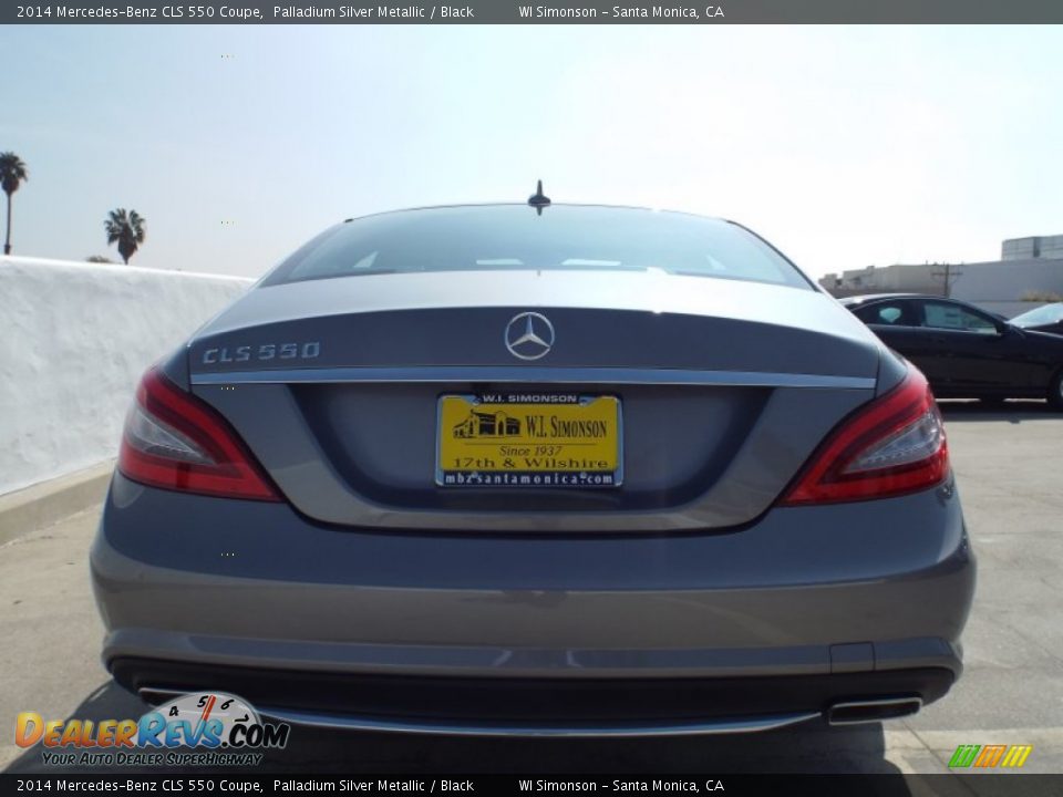 2014 Mercedes-Benz CLS 550 Coupe Palladium Silver Metallic / Black Photo #5