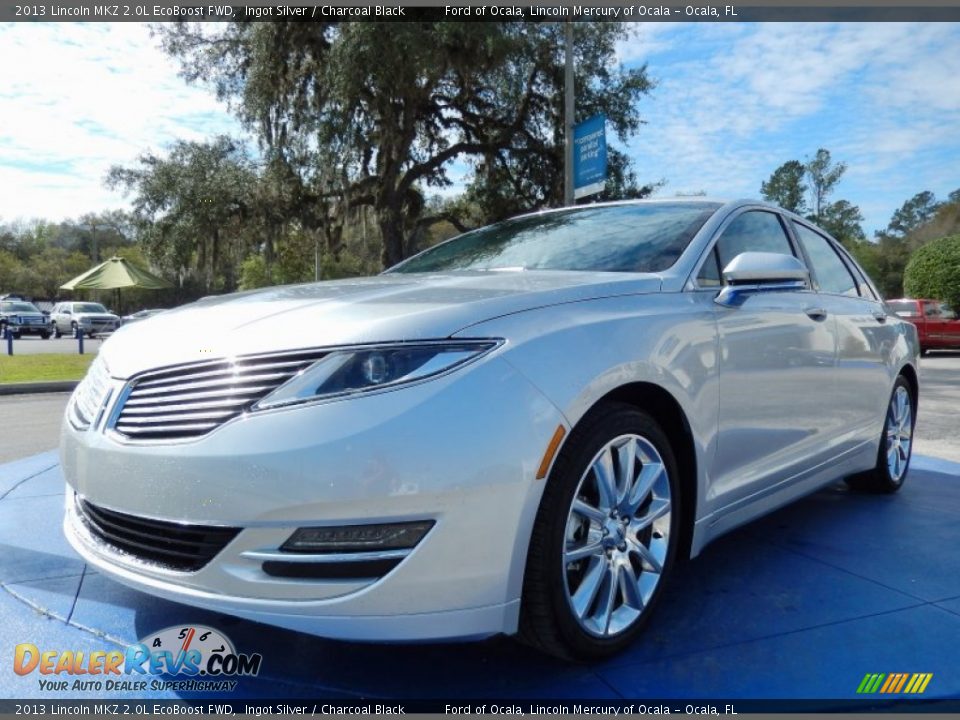 2013 Lincoln MKZ 2.0L EcoBoost FWD Ingot Silver / Charcoal Black Photo #1