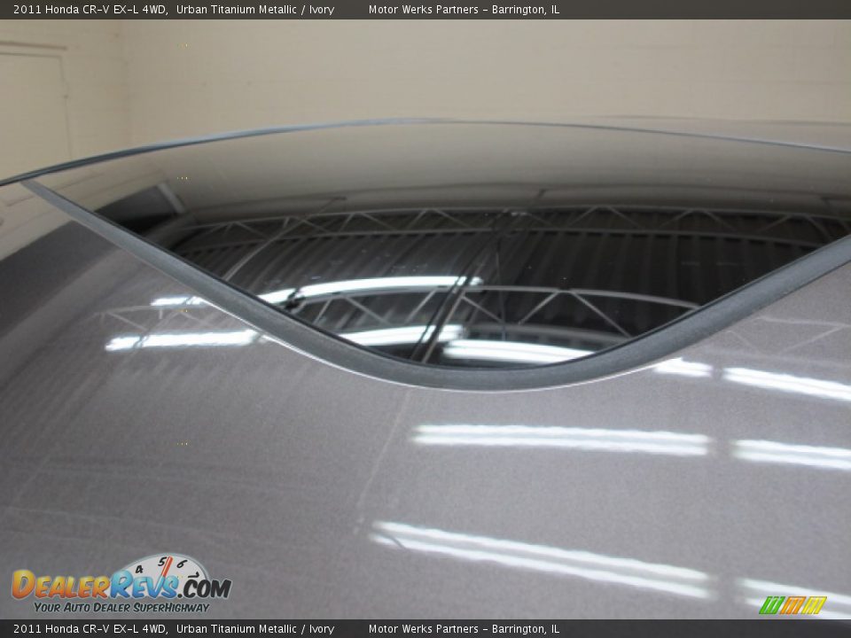 2011 Honda CR-V EX-L 4WD Urban Titanium Metallic / Ivory Photo #10