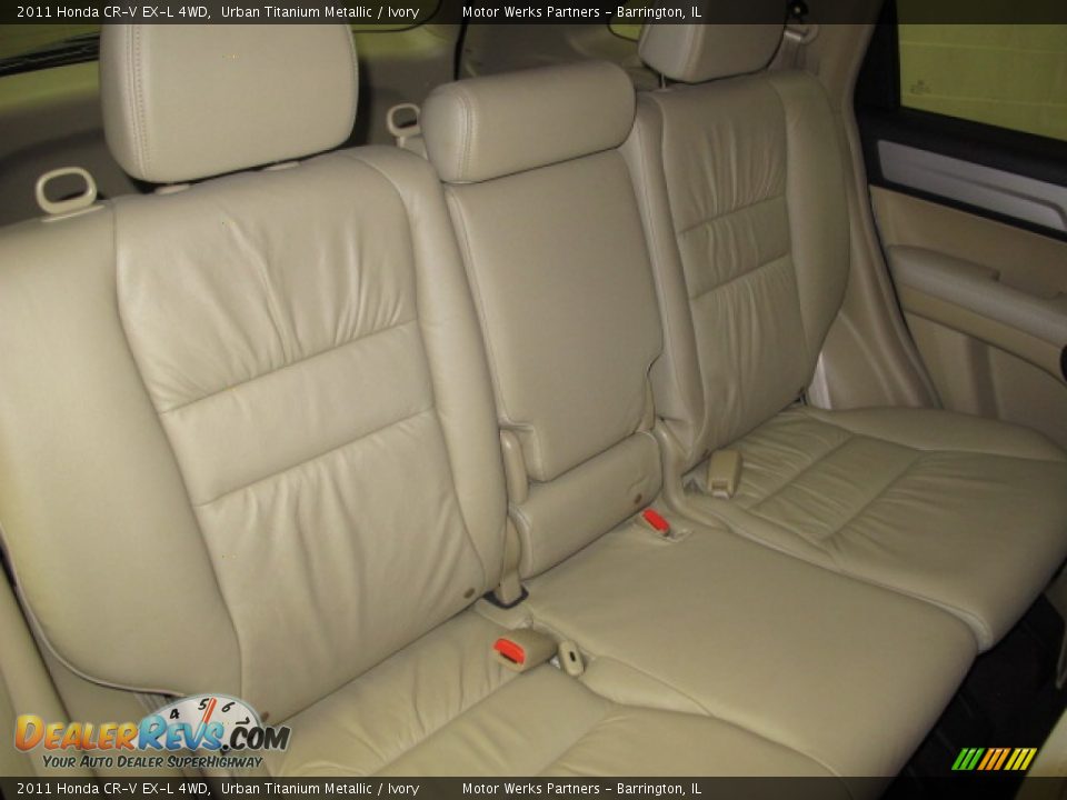 2011 Honda CR-V EX-L 4WD Urban Titanium Metallic / Ivory Photo #20