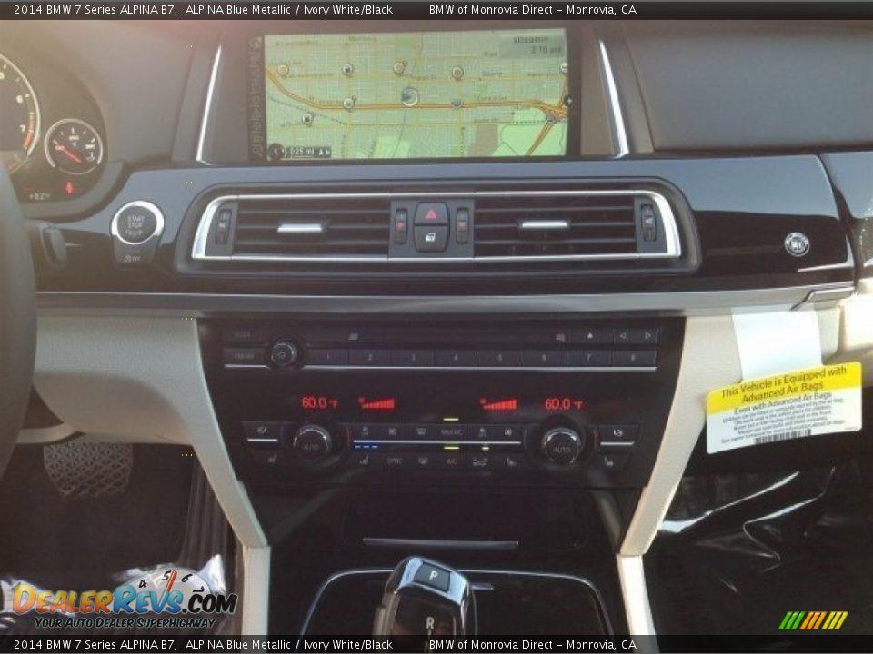 2014 BMW 7 Series ALPINA B7 ALPINA Blue Metallic / Ivory White/Black Photo #8