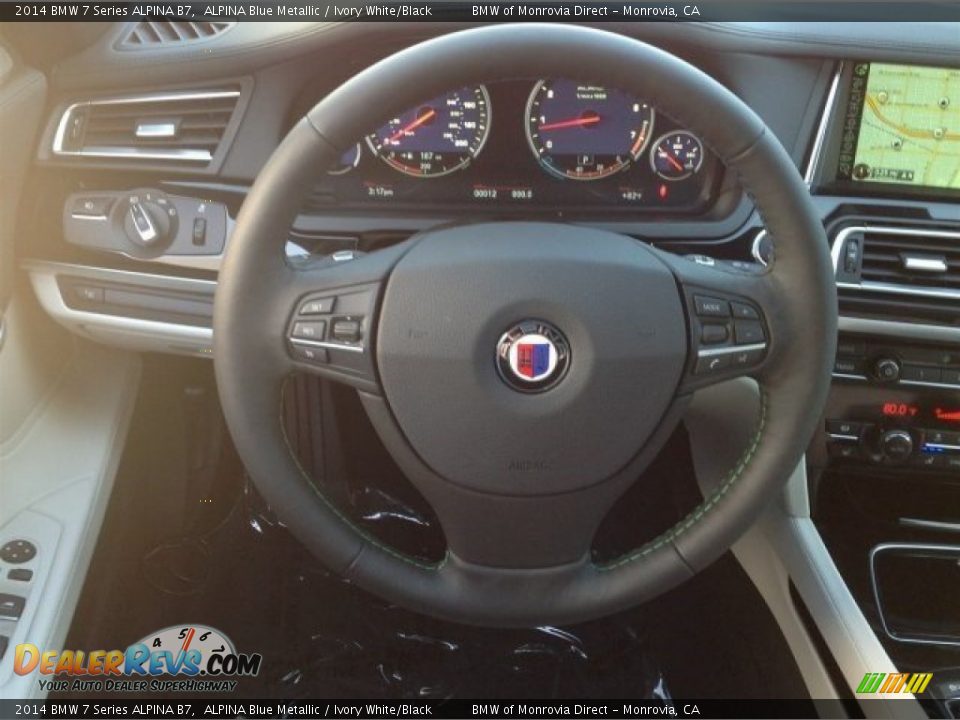 2014 BMW 7 Series ALPINA B7 Steering Wheel Photo #9