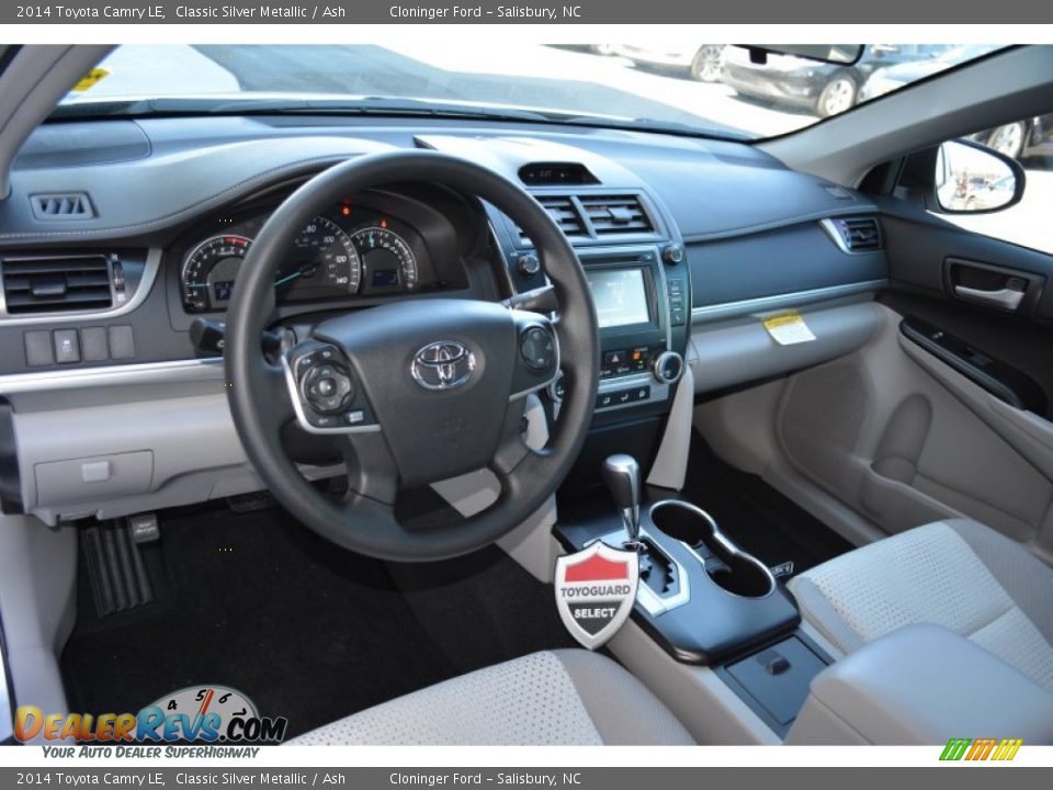 2014 Toyota Camry LE Classic Silver Metallic / Ash Photo #7