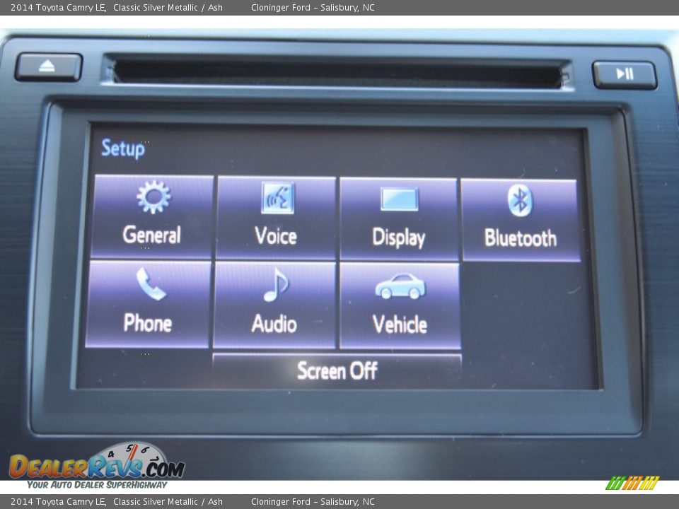 2014 Toyota Camry LE Classic Silver Metallic / Ash Photo #13