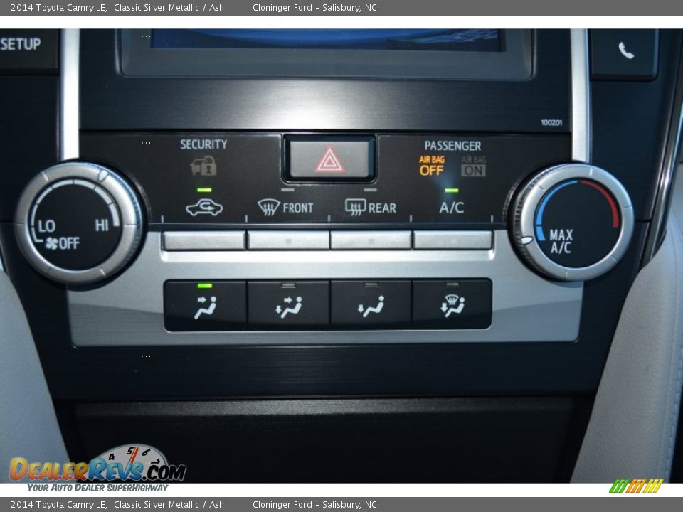 2014 Toyota Camry LE Classic Silver Metallic / Ash Photo #15