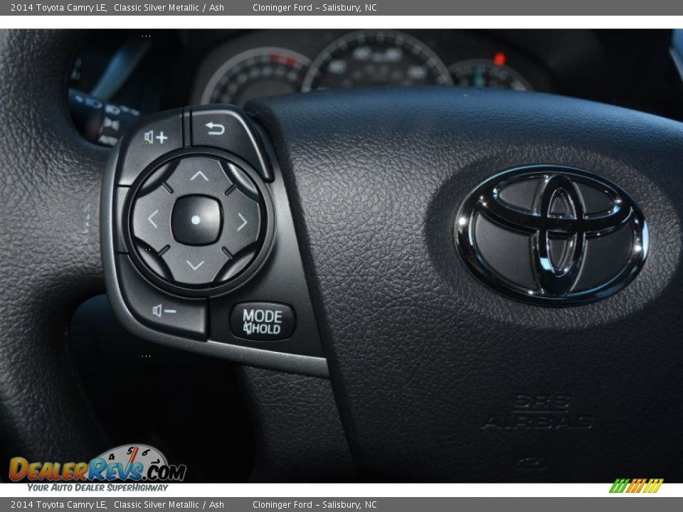 2014 Toyota Camry LE Classic Silver Metallic / Ash Photo #19
