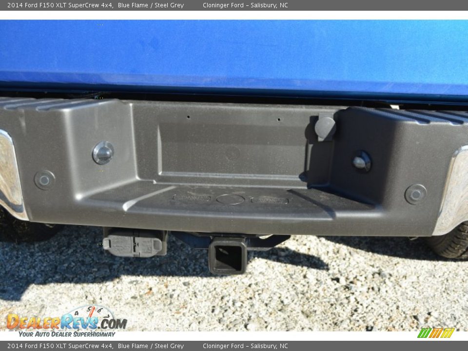 2014 Ford F150 XLT SuperCrew 4x4 Blue Flame / Steel Grey Photo #10