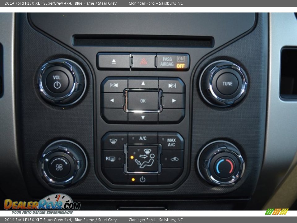 2014 Ford F150 XLT SuperCrew 4x4 Blue Flame / Steel Grey Photo #15