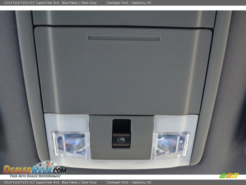 2014 Ford F150 XLT SuperCrew 4x4 Blue Flame / Steel Grey Photo #17