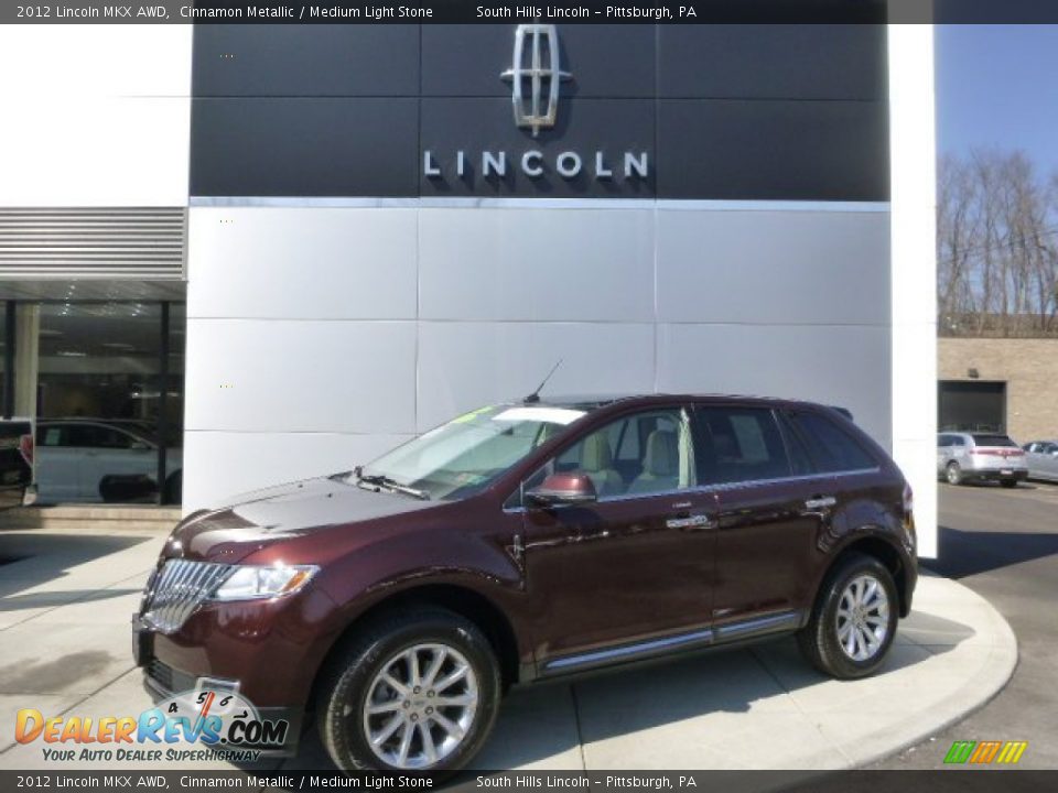 2012 Lincoln MKX AWD Cinnamon Metallic / Medium Light Stone Photo #1