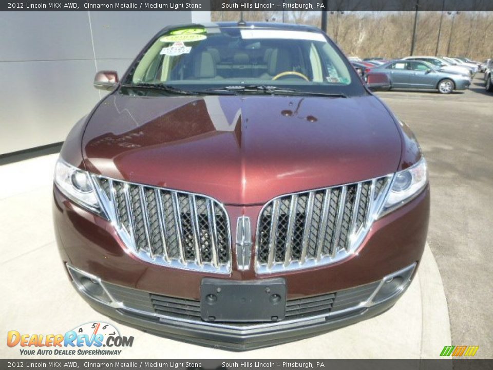 2012 Lincoln MKX AWD Cinnamon Metallic / Medium Light Stone Photo #8