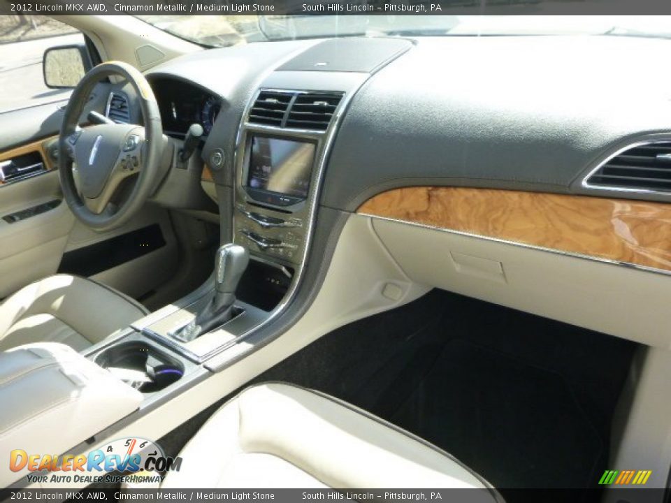 2012 Lincoln MKX AWD Cinnamon Metallic / Medium Light Stone Photo #11