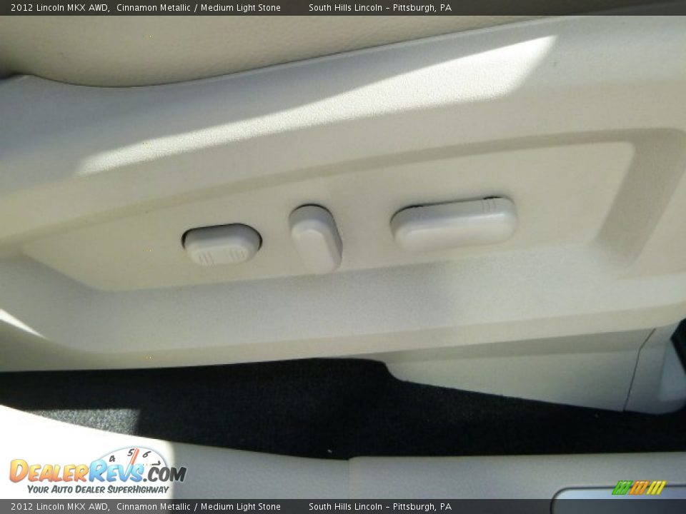2012 Lincoln MKX AWD Cinnamon Metallic / Medium Light Stone Photo #12