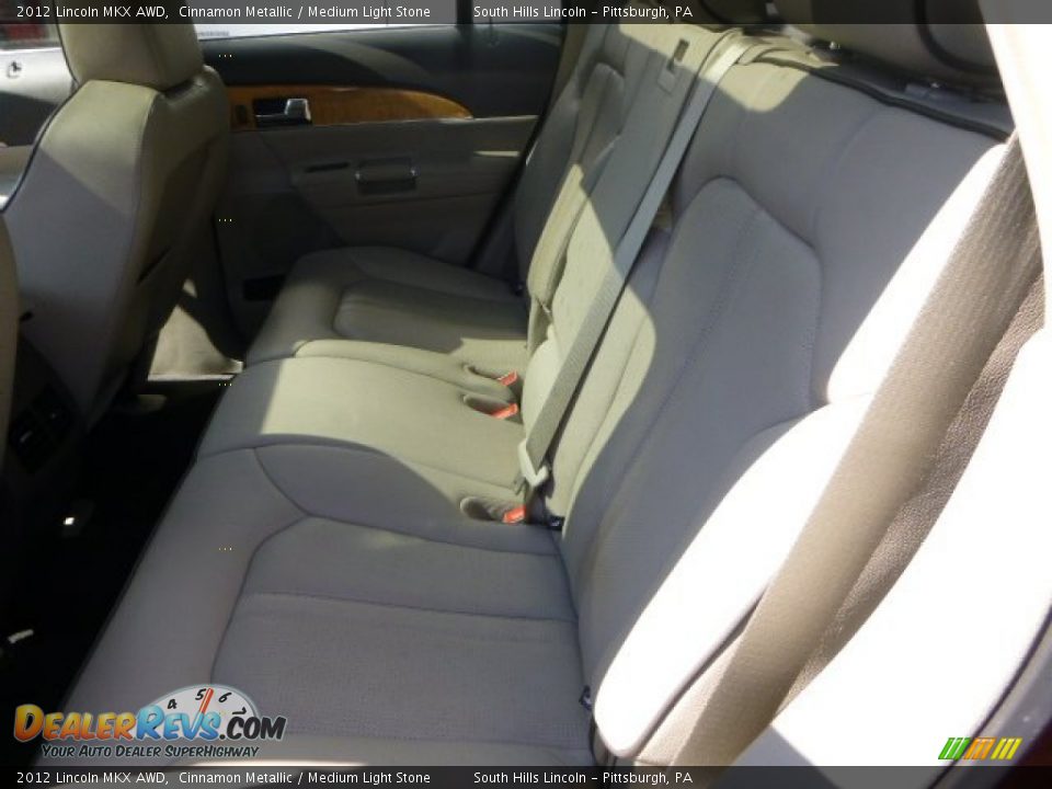 2012 Lincoln MKX AWD Cinnamon Metallic / Medium Light Stone Photo #16