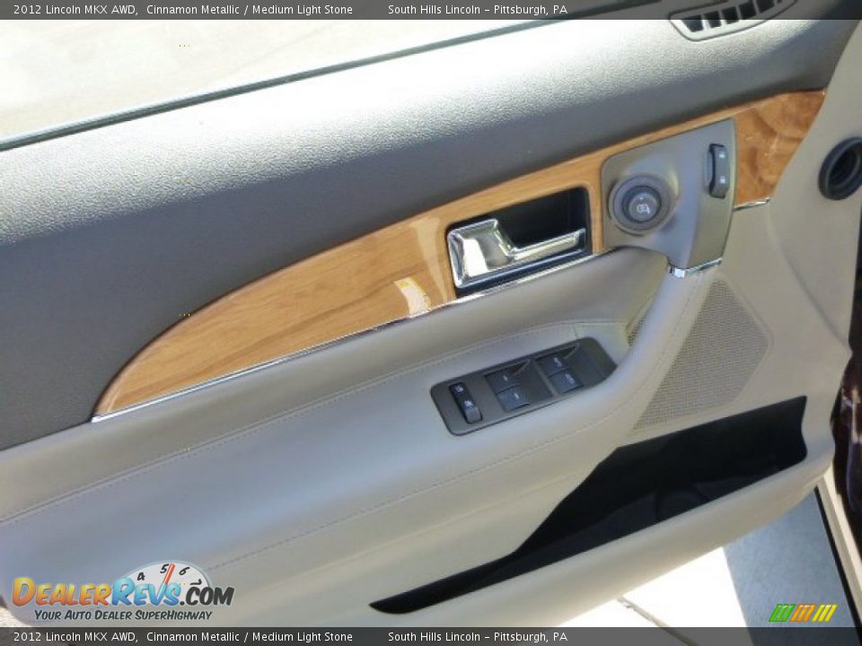 2012 Lincoln MKX AWD Cinnamon Metallic / Medium Light Stone Photo #19