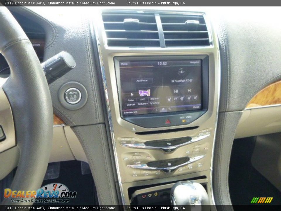 2012 Lincoln MKX AWD Cinnamon Metallic / Medium Light Stone Photo #22