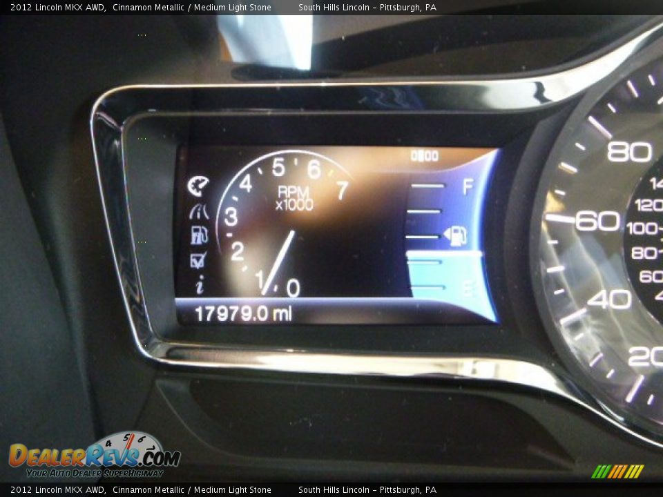 2012 Lincoln MKX AWD Cinnamon Metallic / Medium Light Stone Photo #24