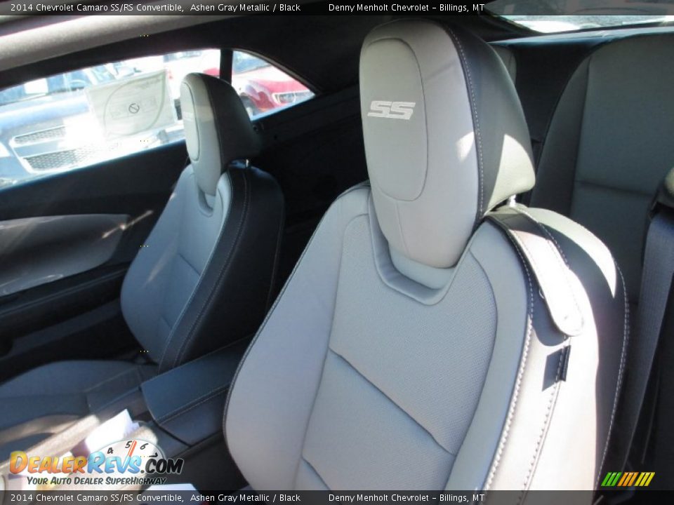 2014 Chevrolet Camaro SS/RS Convertible Ashen Gray Metallic / Black Photo #10