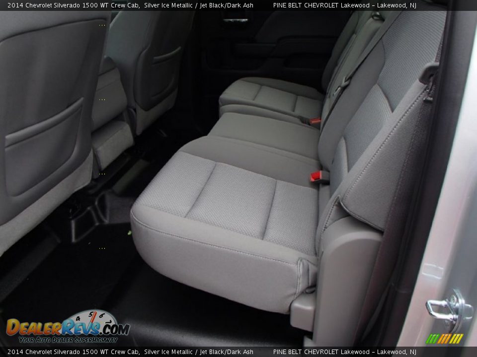 2014 Chevrolet Silverado 1500 WT Crew Cab Silver Ice Metallic / Jet Black/Dark Ash Photo #3