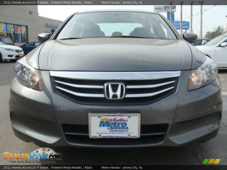 2011 Honda Accord LX-P Sedan Polished Metal Metallic / Black Photo #2