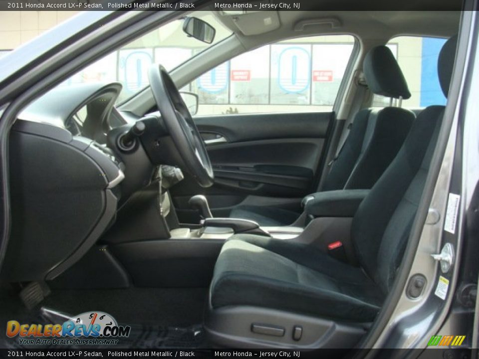 2011 Honda Accord LX-P Sedan Polished Metal Metallic / Black Photo #8