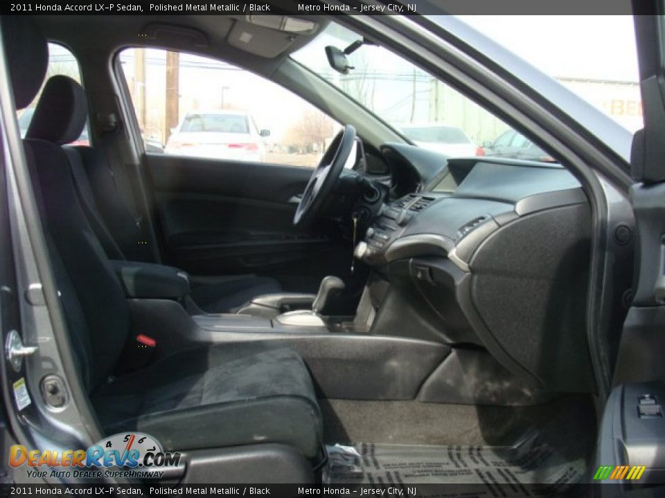 2011 Honda Accord LX-P Sedan Polished Metal Metallic / Black Photo #9