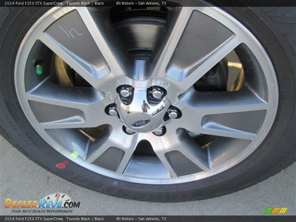 2014 Ford F150 STX SuperCrew Tuxedo Black / Black Photo #2