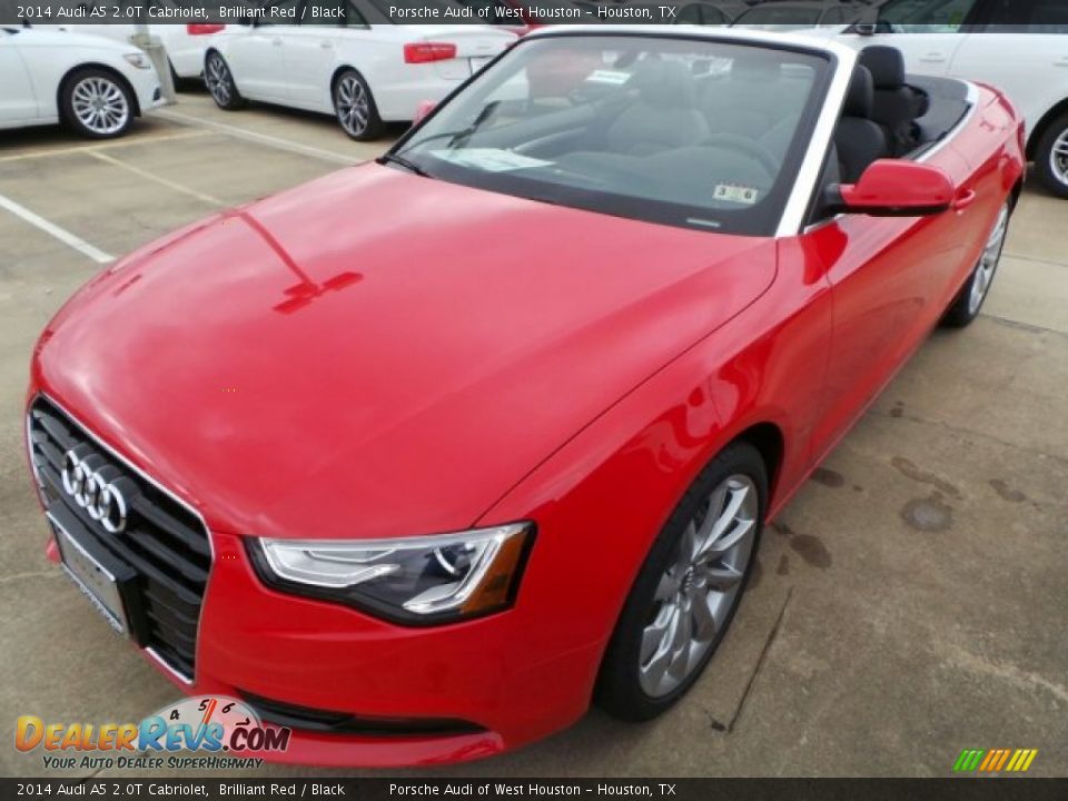 Front 3/4 View of 2014 Audi A5 2.0T Cabriolet Photo #3