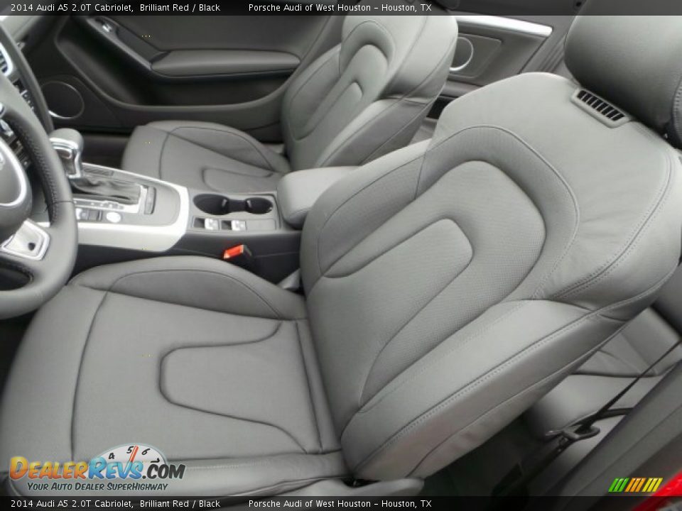 Front Seat of 2014 Audi A5 2.0T Cabriolet Photo #12