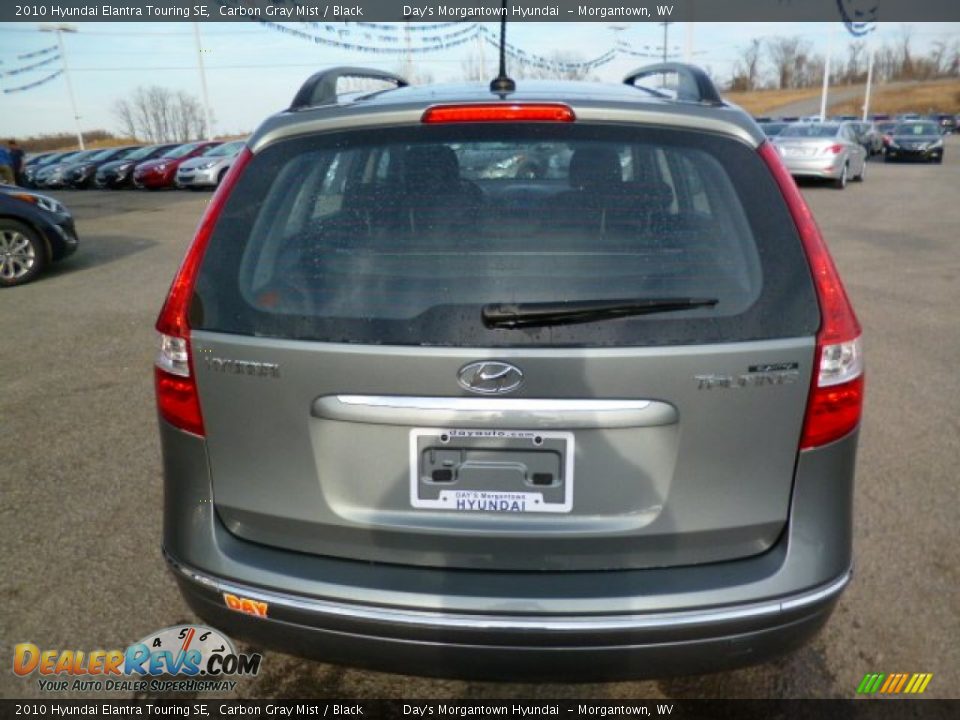 2010 Hyundai Elantra Touring SE Carbon Gray Mist / Black Photo #6